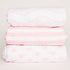 NODNAL CO. 3 Fitted Pink Mini Crib Pack n Play Playard Portable
