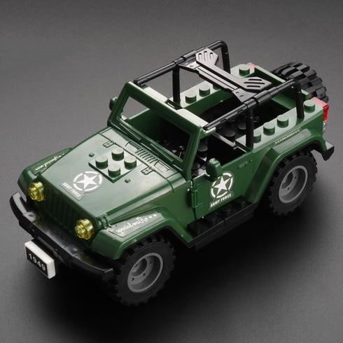 Armored Vehicle Building Block Military Toy, Age 6-12+, Army Battle Brick Model Gifts for Boys