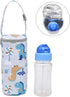 PANHDK Milk Water Warmer Insulated Bag Nursing Bottle Heater Freshness Preserved Feeding Bottle Tote Bag for Car Travel