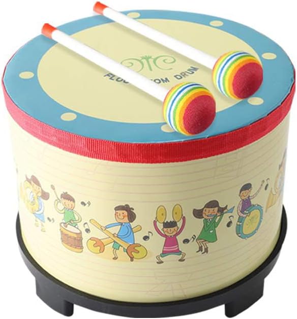 Floor Tom Drum 8 inch Gathering Club Carnival Colorful Percussion Instrument with