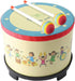 Floor Tom Drum 8 inch Gathering Club Carnival Colorful Percussion Instrument with