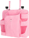 Luwecf Hanging Diaper Organizer Hanging Diaper Stacker for Changing Table, Crib, Playard Nursery