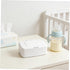 Diaper Wipe Holder: Baby Wipes Dispenser with Push-Button Lid Wipe Container Storage for Car Wet Tissue Case Makeup