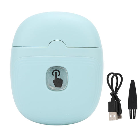 Generic Trimmer Electric Nail Clipper with Light, Curved Opening Rechargeable Automatic Nail for Baby Kids Elderly