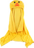 UAZNegozio Baby Bath Hooded Towels Kid Soft Cozy Flannel Blanket Wearable Toddler Cloak