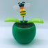 Solar Powered Dancing Flower - Animated Dancer Toy Car for Dashboard and Office Desk Decoration