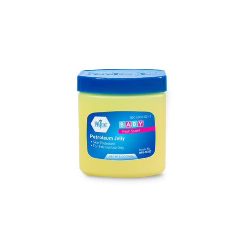 MED PRIDE Petroleum Jelly, 8oz - Fresh Baby Scent Skin Protectant for Dry Skin & Rashes