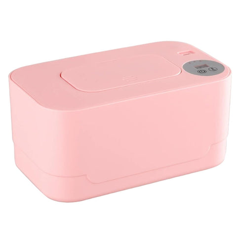 Pineeseatile Baby Wipes Warmer, Baby Wipe Warmer, Portable Wipe Dispenser with Adjustable Temperature
