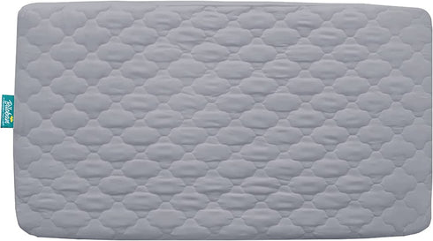 2 Pack 100% 52" 28" Crib Mattress Protector Sheets, Fitted Waterproof Mattress Pad Cover, Noiseless & Machine Wash