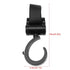 Stroller Hooks, 4 Pack - 360° Rotation Baby Infant Pushchair Hanger Accessories for Maximum Capacity 30kg
