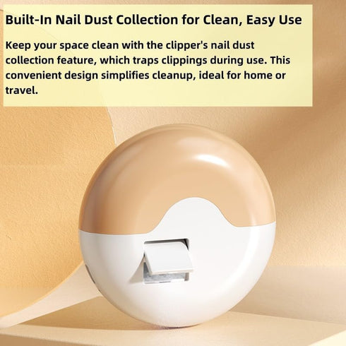 zimumoda Anti-Pinch Electric Nail Clipper for Adults and Seniors, Automatic Nail File and Nail Grinder for Women, Safe