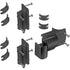 D&D TECHNOLOGIES MagnaLatch ML3RPK Round Post and Chain Link Gate Latch Adapter Kit for Safety Gate Latches