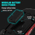 RC Drift Car - 1:14 Remote Control Car, 4WD 40KM/H High Speed Racing Car with LED Lights, 2 Batteries