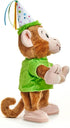 13" Cuddle Barn - Birthday Bash Brett | Animated Stuffed Animal Monkey Plush Toy Dances to Celebration