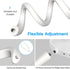 HOLACA Flexible Mount for nannio Baby Monitor - Crib Mount for Hero2 Hero3 Philips Avent SCD843/37, Twist Versatile Kit