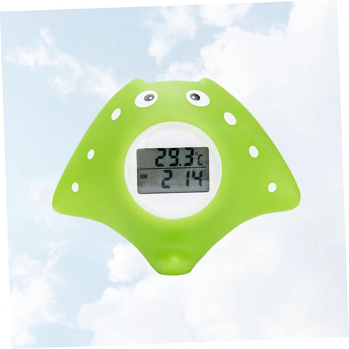 Swimming ORFOFE Ray Shaped Bath Thermometer Cartoon Thermometer for Boy Girl Safe Water Temperature Monitor for Bathing