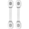 Fursafe&Q Baby Cabinet Locks, Child Safety Proofing Strap Locks for Drawers, Fridge, Ovens, and Toilets (Grey, 2 Pack)
