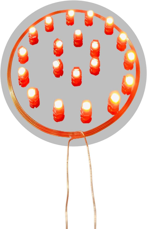 BTBEMO Mini LED Lights 80mm Long Distance Coil Induction Light and Colorful High