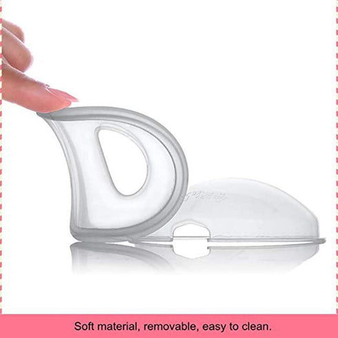 (2 Pack) Breast Shells, Milk Saver, Nursing Cups, Nursing Moms to Ease Nipple Pain, BPA-Free and Reusable, Collect