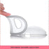 (2 Pack) Breast Shells, Milk Saver, Nursing Cups, Nursing Moms to Ease Nipple Pain, BPA-Free and Reusable, Collect