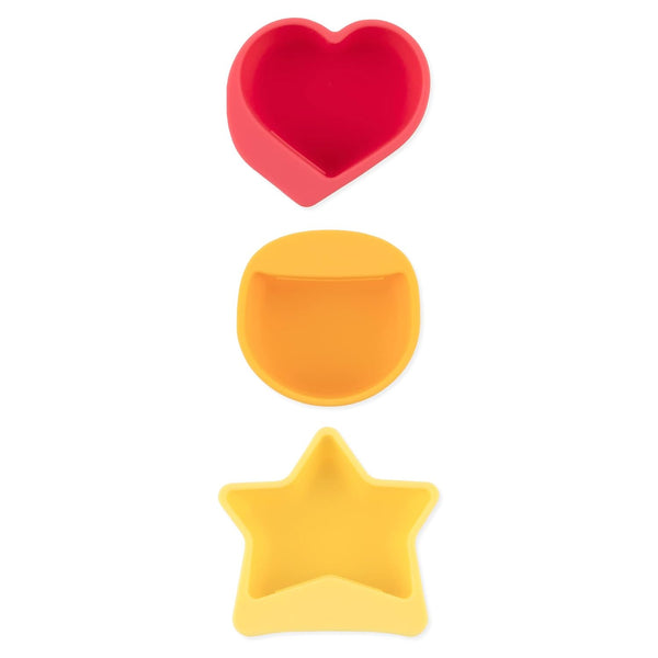 Bumkins Baby Silicone Little Dippers, Attaches to Bowls, Dishes, Plates, Sauce Cup, Baby Led Weaning, Essential Feeding