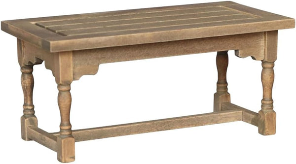 LOGOFUN Dolls House Miniature Wood Table Mini Wooden Table Model 1:12 Scale
