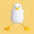 Attivolife Duck Night Light for Kids, Cute Silicone Lamp with Touch Control, Dimmable, USB Rechargeable LED Decor