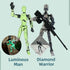 VZNYBL 10 Packs Titan13 Set, Dummy 13 3d 13 (Assembly Completed) Action Figure Printed ActionFigure Toy Gifts for Kids