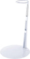 Bard's White Adjustable Doll Stand, fits 18 to 22 inch Dolls, waist width adjusts from 1.875 to 3 inches