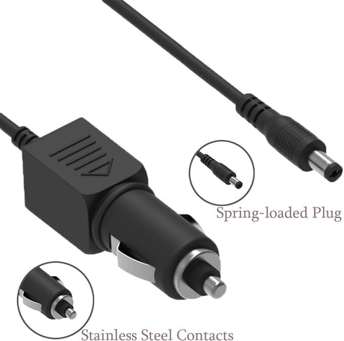 12 Volt Car Vehicle Lighter Adapter, Compatible with Medela Freestyle Charger, Pump-in-Style Advanced, Spectra S1