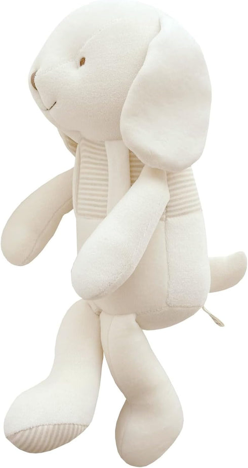 JOHN N TREE Organic 12.5 inches, Super Soft Organic Cotton Baby First Friend (Hello! Puppy) Attachment Doll for Baby