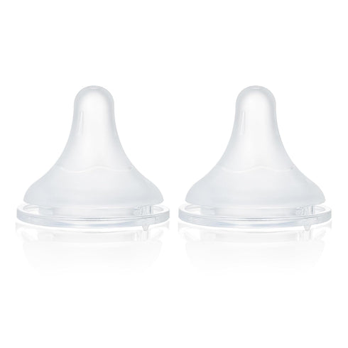 Generic Nimrox Baby Bottle Nipple - Soft Silicone, Anti-Colic, Medium Flow, BPA-Free