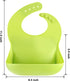 Silicone Bibs for Babies Toddler Set of 3, BPA Free, Soft Adjustable Waterproof Feeding Essentials