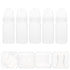 EXCEART 5Pcs Newborn Disposable Milk Bottles Clear Scale Milk Powder Bottles Babies Milk Bottles (White)