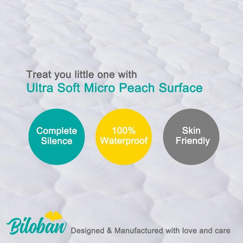 Room2 Playard Mattress Cover -for Square Play Yard, Perfect for New / TotBloc Portable Playard, Waterproof, Ultra Soft