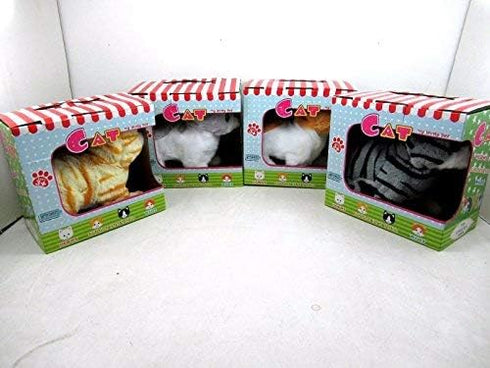 Mytoys&Gift 1pc Walking, Moving, Sounding Plush Baby Toy - Mini Cat Kitten in Random Color