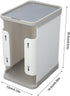 Fockety Breastmilk Storage Container, First in First Out Freezer Organizer for Breast Milk Storage Bags with Quick