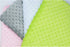 Unisex Children's Baby Quilt, Soft Minky Dot-Sherpa Fleece Blanket, 30 by 40 Inch, Pink