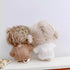 niannyyhouse 10cm Plush Doll Clothes, Cartoon Pattern Knit Sweater Accessories (Red)