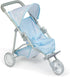 JC Toys | Berenguer Boutique |3 Wheeled Folding Doll Jogger Stroller |