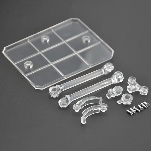 10Pcs Action Figure Stand Kits, Flexible Base Holder for Gundam Action Figures DIY Model Kits