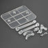 10Pcs Action Figure Stand Kits, Flexible Base Holder for Gundam Action Figures DIY Model Kits