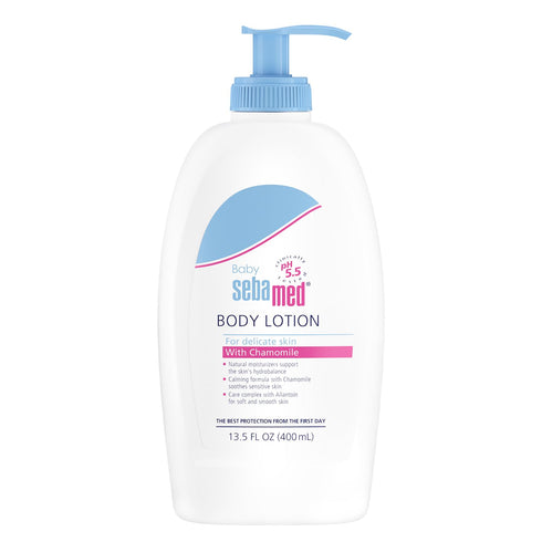SEBAMED Baby Lotion pH 5.5 Ultra Mild Hydration Dermatologist Recommended Non-Greasy Moisturizer