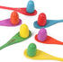 LovesTown 12 Pcs Egg Spoon Race Game Sets - Wooden Balance Relay Games for Kids