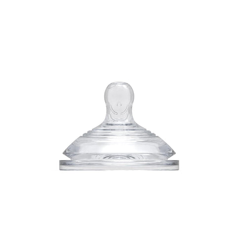 Talbot's (2-Pack) 6+ Dr. Silicone Anti-Colic Bottle Replacement Nipples - Anti Colic Baby Bottle - Feeding Supplies