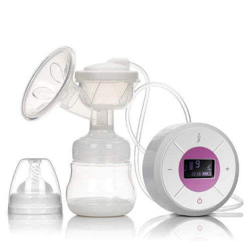 DISAAR Beauty Electric Breast Pump Natural Sucking Rechargeable Silent Milking Machine Battery Storing Baby