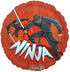 Ninja Birthday Party Supplies - Happy Kickin 6th Birthday Balloon Bouquet Decorations