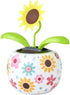 Sunflower Solar Dancing Flower Toys, Solar Powered Swinging Animated Dancer for Car Decoration and Funny Ornaments.