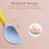 Toddler Utensils with Travel Case, Baby Spoon and Fork Set for Self-Feeding Learning, Bendable Handle Silverware for