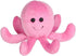 The Dreidel Company Plush Mighty Mights, 3.5" Inch Plush Stuffed, Super Soft and Cuddly Animal Toys, Classroom Decorations, Boys and Girls (Octopus)
